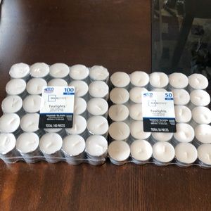 Mainstay tea lights 150 tea lights